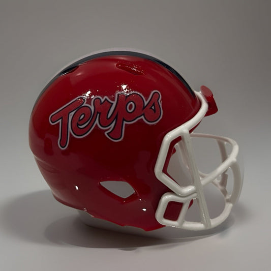 Custom Maryland Terrapins Pocket Pro Helmet