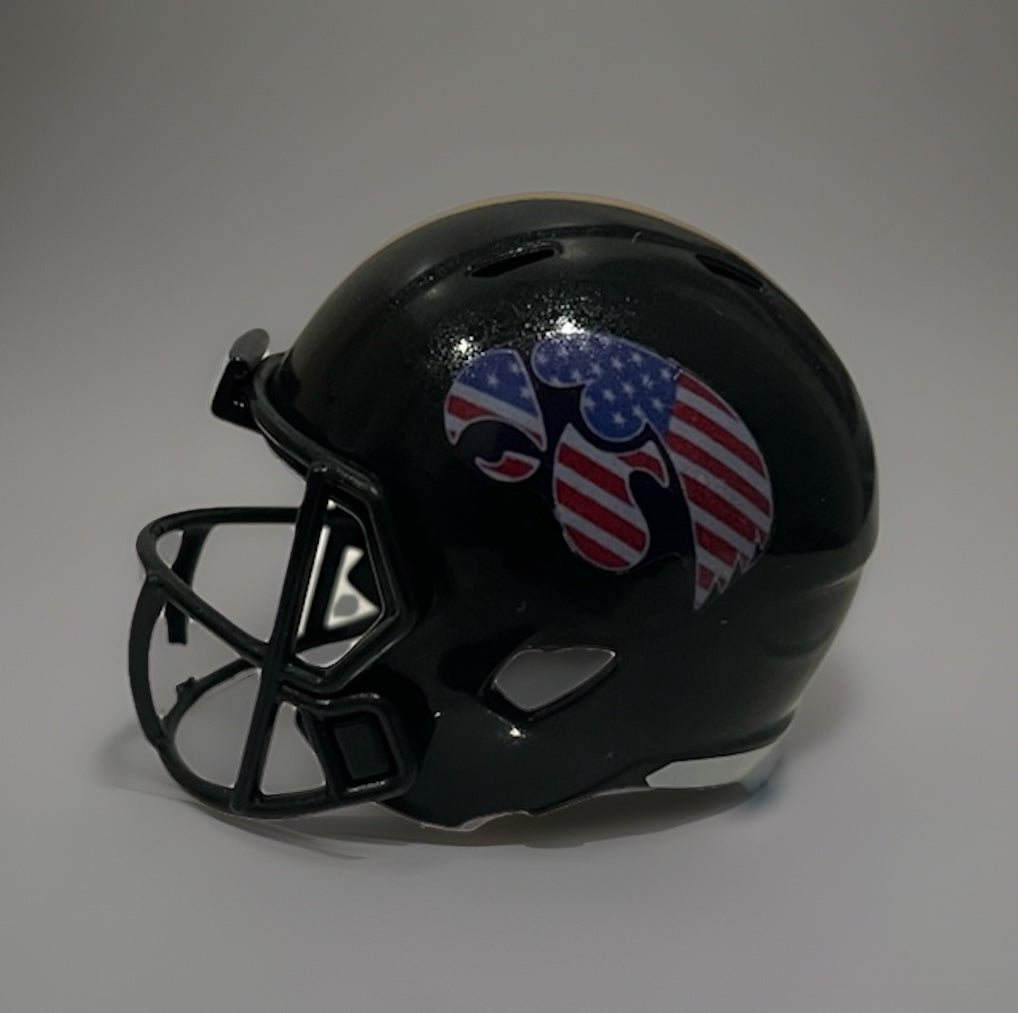 Custom Iowa Hawkeyes Pocket Pro Helmet