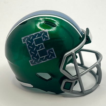 Custom Eastern Michigan Eagles Pocket Pro Helmet Dark Green MAC