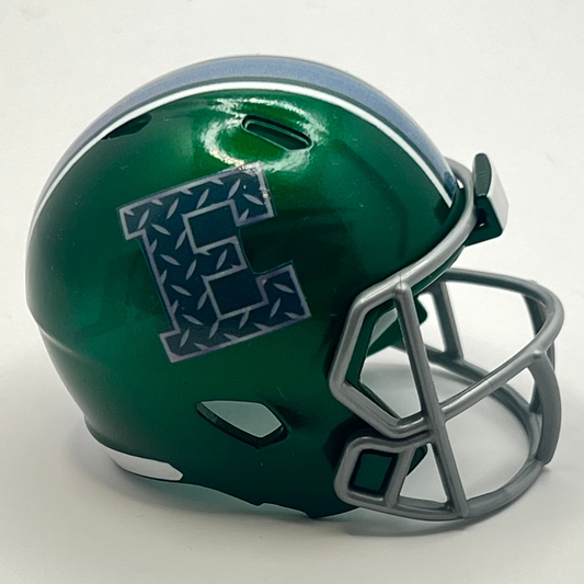 Custom Eastern Michigan Eagles Pocket Pro Helmet Dark Green MAC