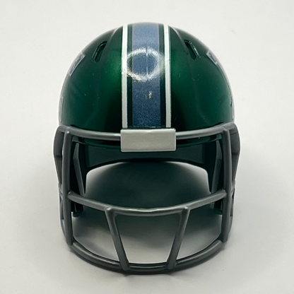 Custom Eastern Michigan Eagles Pocket Pro Helmet Dark Green MAC