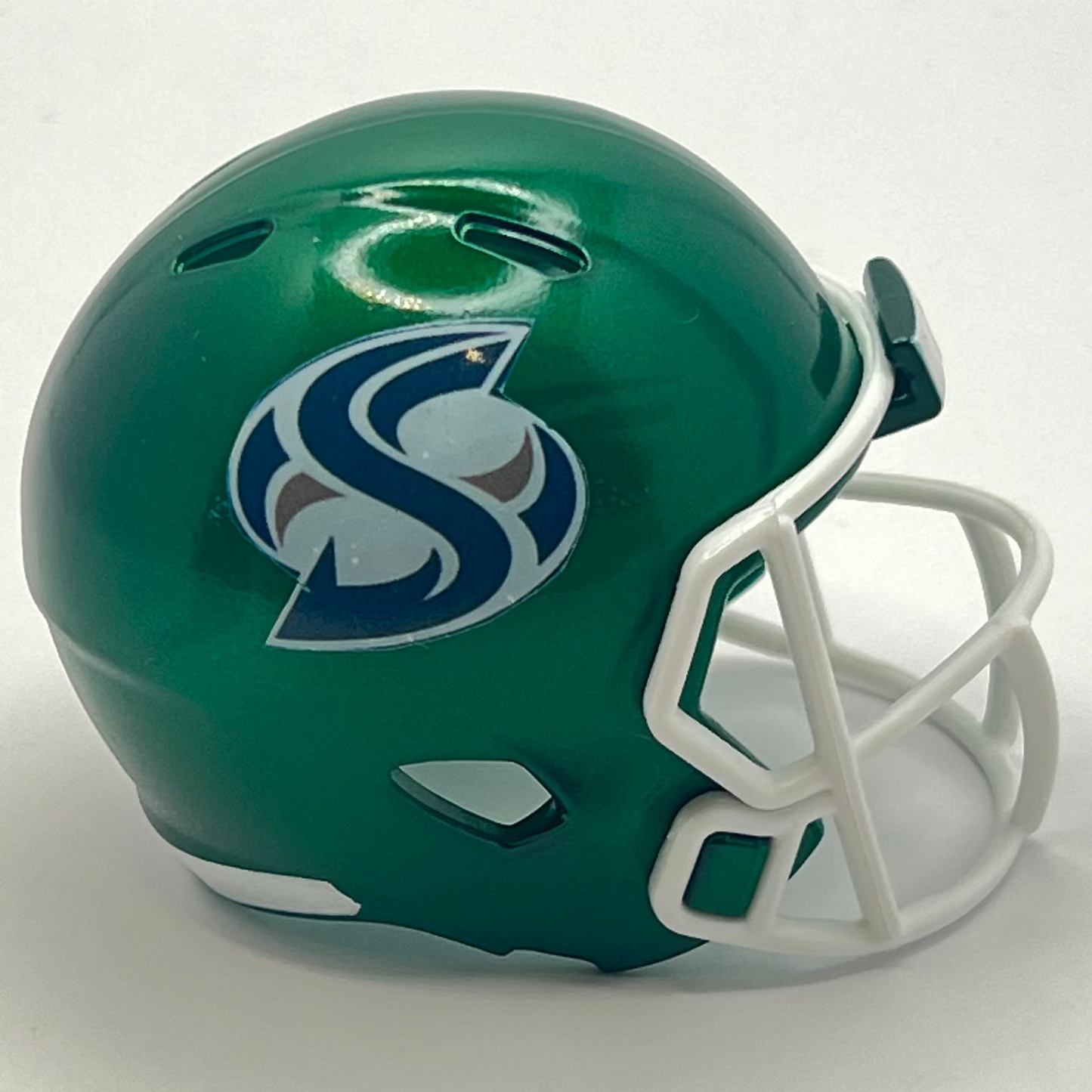 Custom Sacramento State Pocket Pro Helmet Dark Green MAC