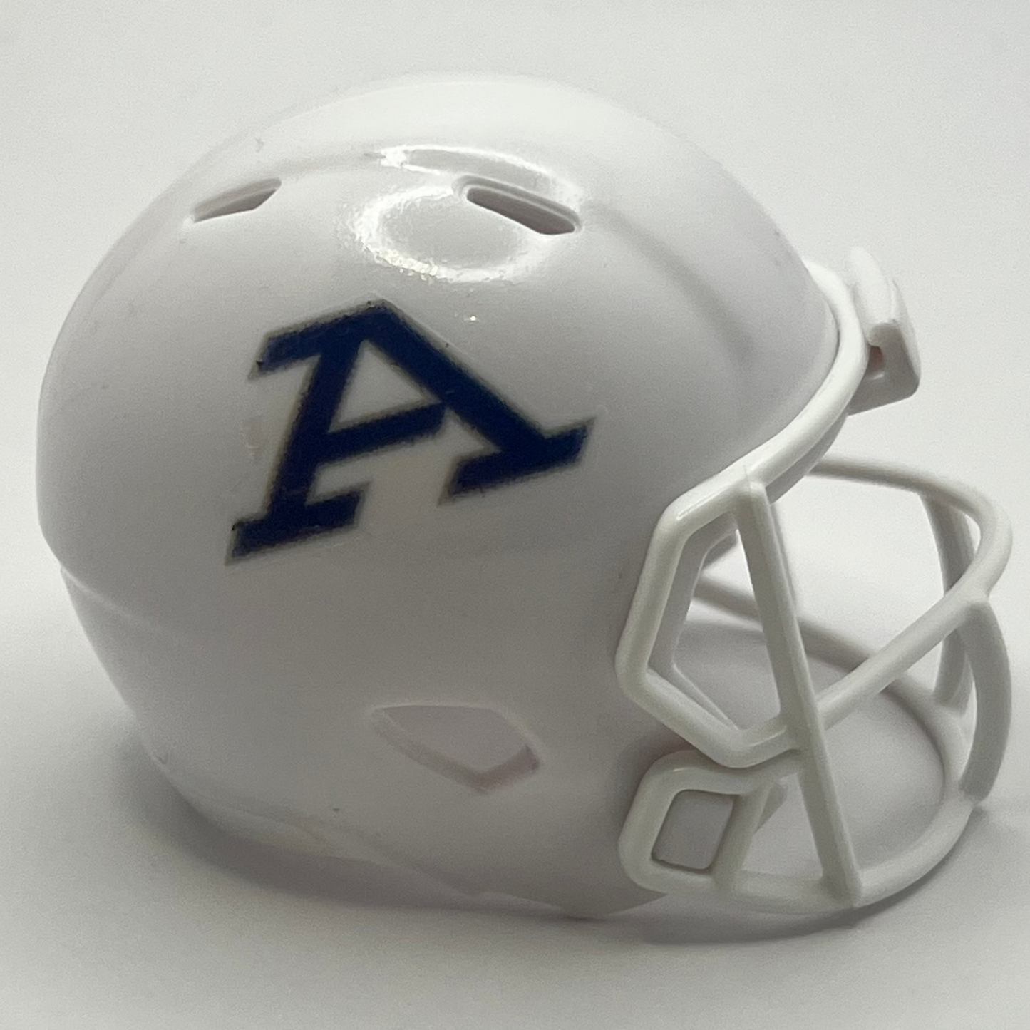 Custom Akron Zips Pocket Pro Helmet White MAC White Facemask
