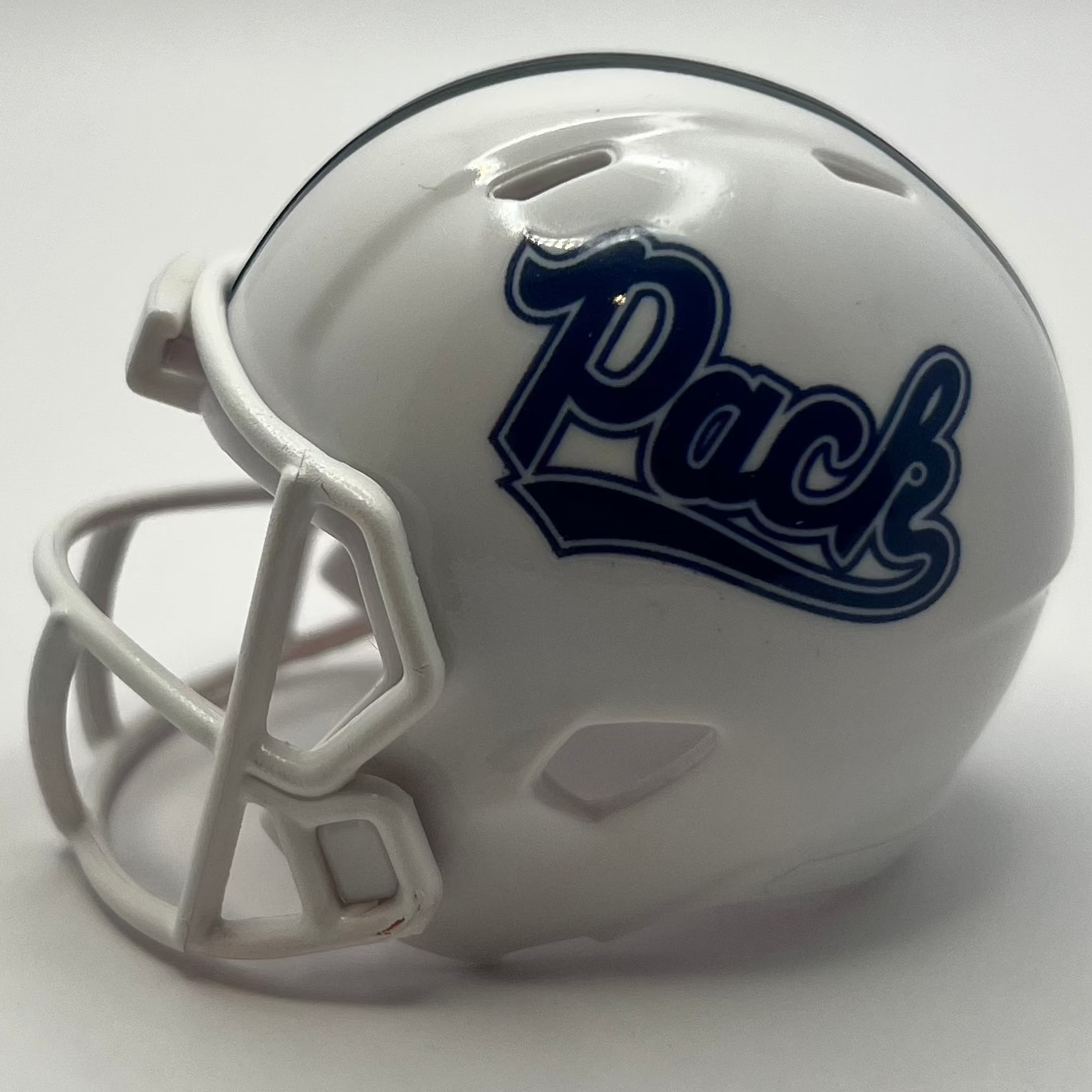 Custom Nevada Wolf Pack Pocket Pro Helmet White Mountain West