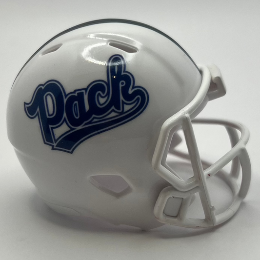 Custom Nevada Wolf Pack Pocket Pro Helmet White Mountain West
