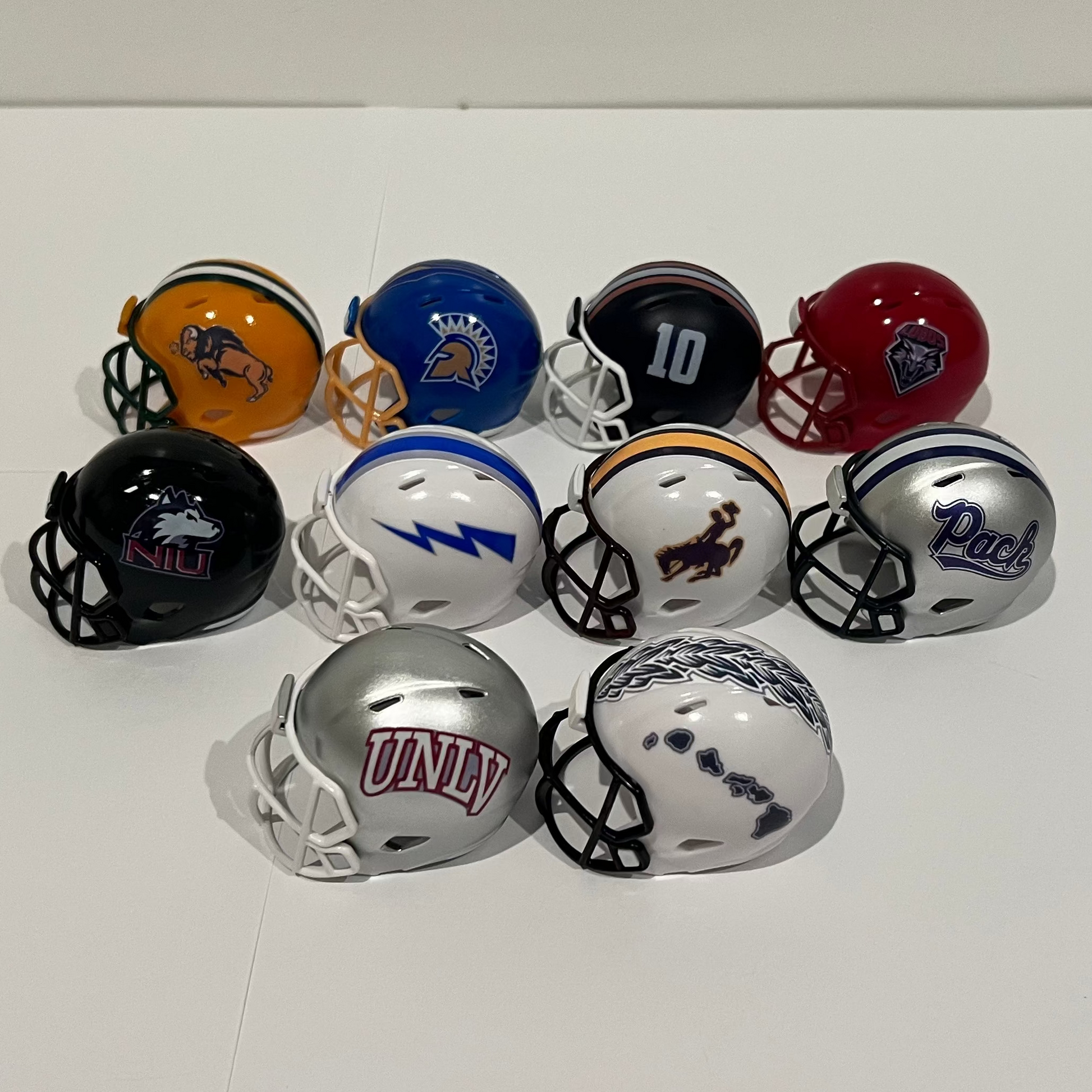 Custom Mountain West Pocket Pro Helmet Set 10 Teams Pocket Pro Nation