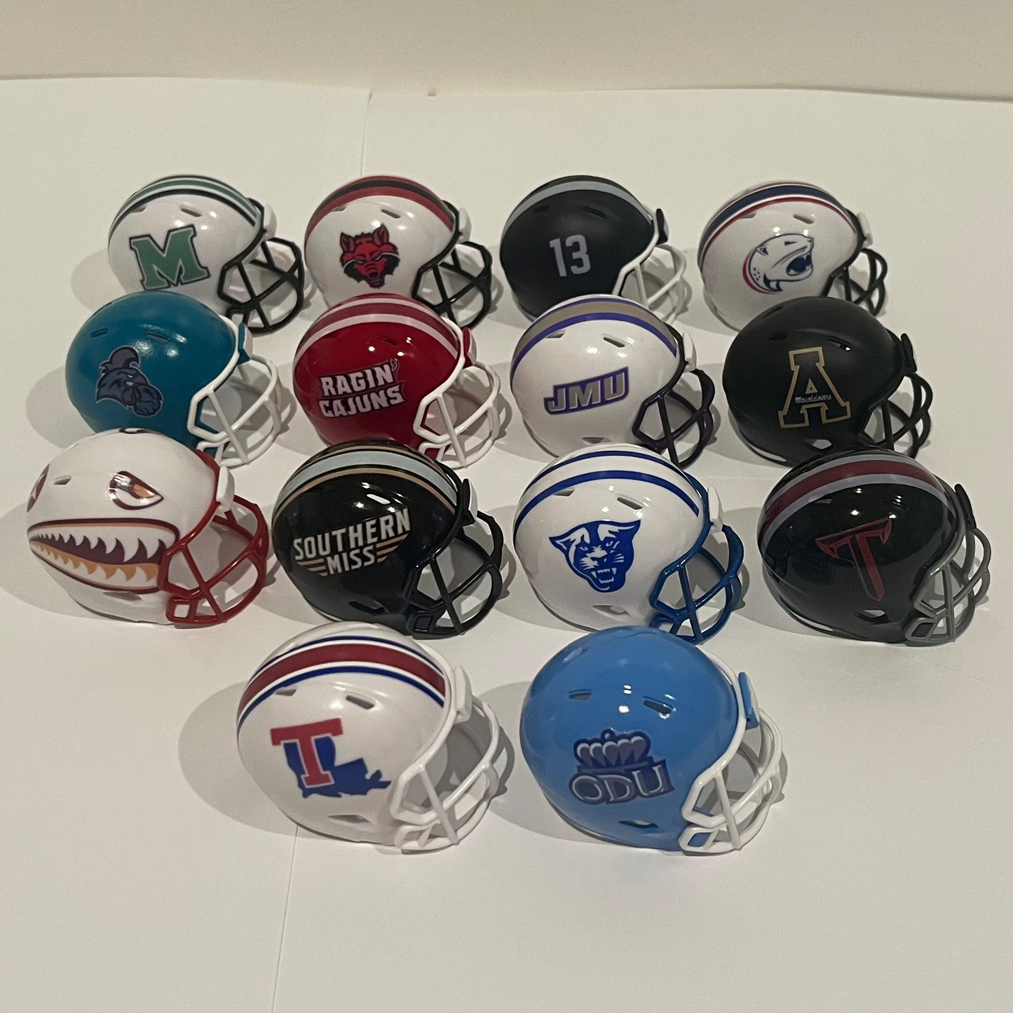 Custom Sun Belt Pocket Pro Helmet Set 14 Teams 2026
