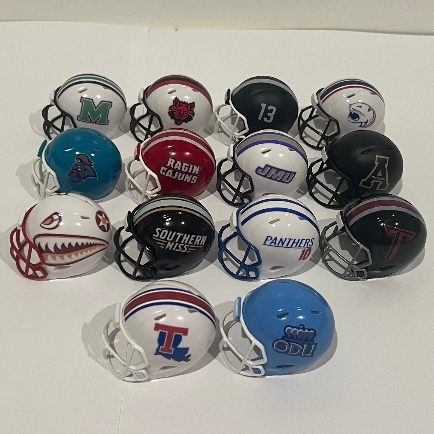 Custom Sun Belt Pocket Pro Helmet Set 14 Teams 2026