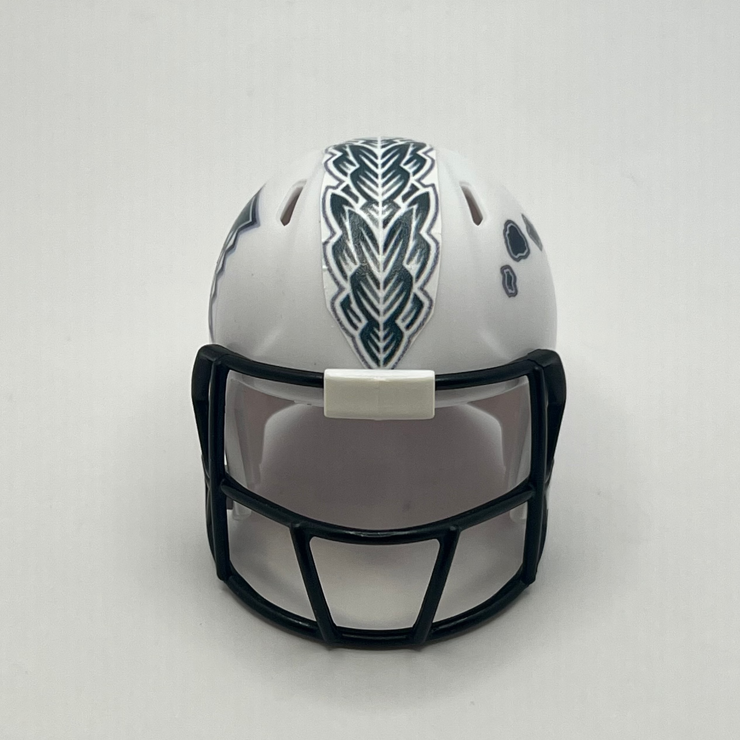 Custom Hawaii Rainbow Warriors Pocket Pro Helmet White Mountain West