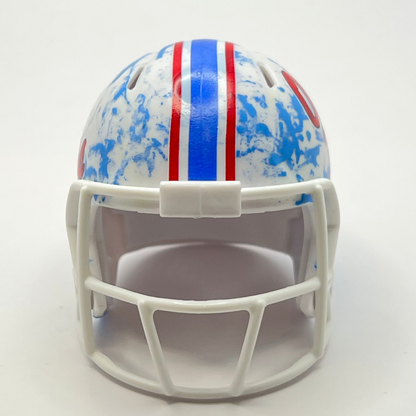 Custom Ole Miss Rebels Pocket Pro Helmet White RealTree Baby Blue SEC