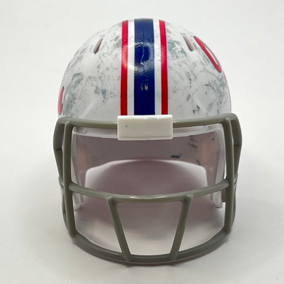 Custom Ole Miss Rebels Pocket Pro Helmet White RealTree Gray SEC