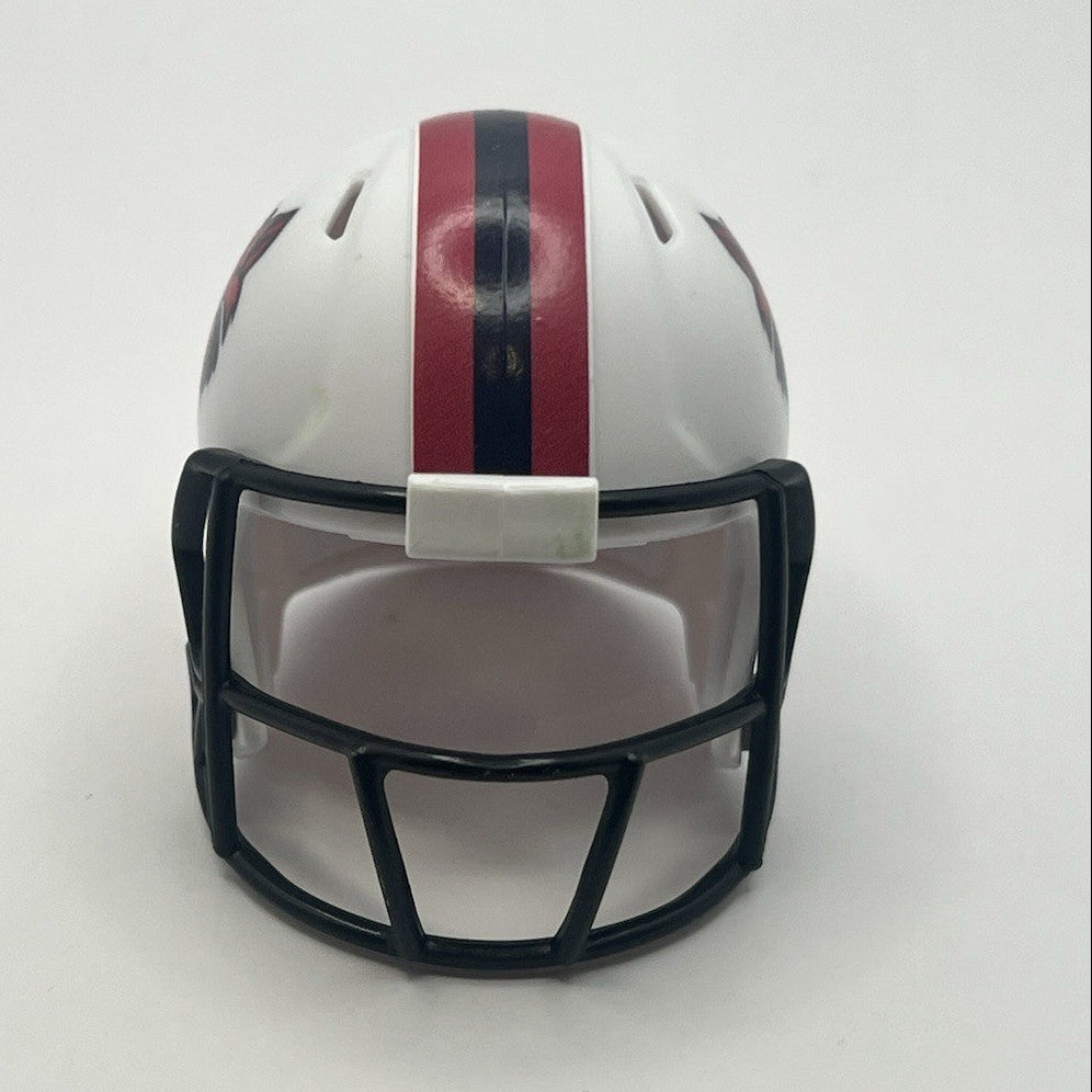 Custom Arkansas State Red Wolves Pocket Pro Helmet White Sun Belt
