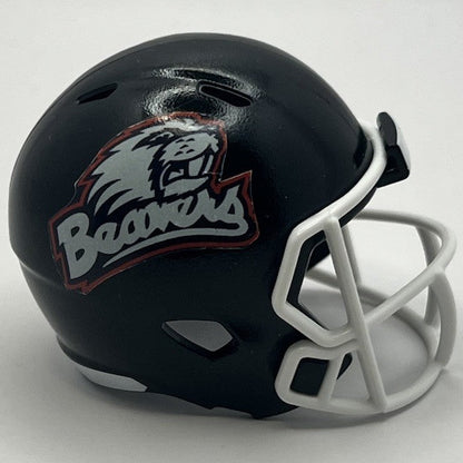 Custom Oregon State Beavers Pocket Pro Helmet Black Pac-12