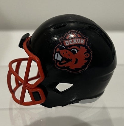 Custom Oregon State Beavers Pocket Pro Helmet Black Pac-12