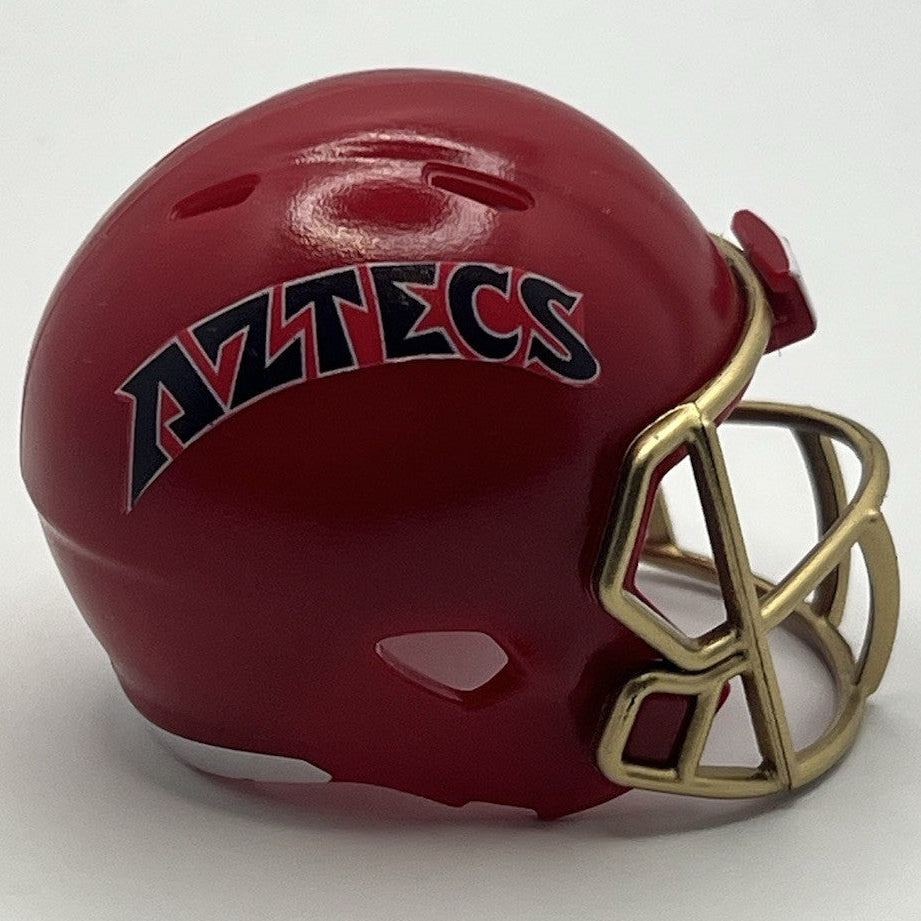 Custom San Diego State Aztecs Pocket Pro Helmet Red Pac-12
