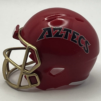 Custom San Diego State Aztecs Pocket Pro Helmet Red Pac-12