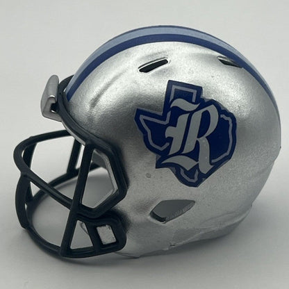 Custom Rice Owls Pocket Pro Helmet Silver American Conference