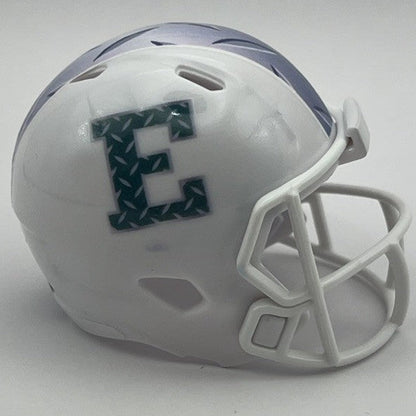 Custom Eastern Michigan Eagles Pocket Pro Helmet White MAC