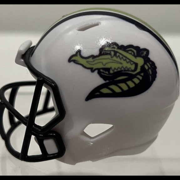 Custom UAB Blazers Pocket Pro Helmet White American Conference