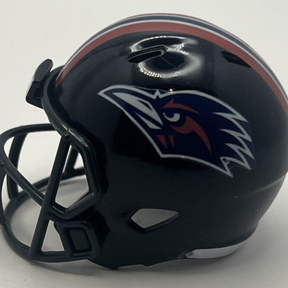Custom UTSA Roadrunners Pocket Pro Helmet Navy Blue American Conference