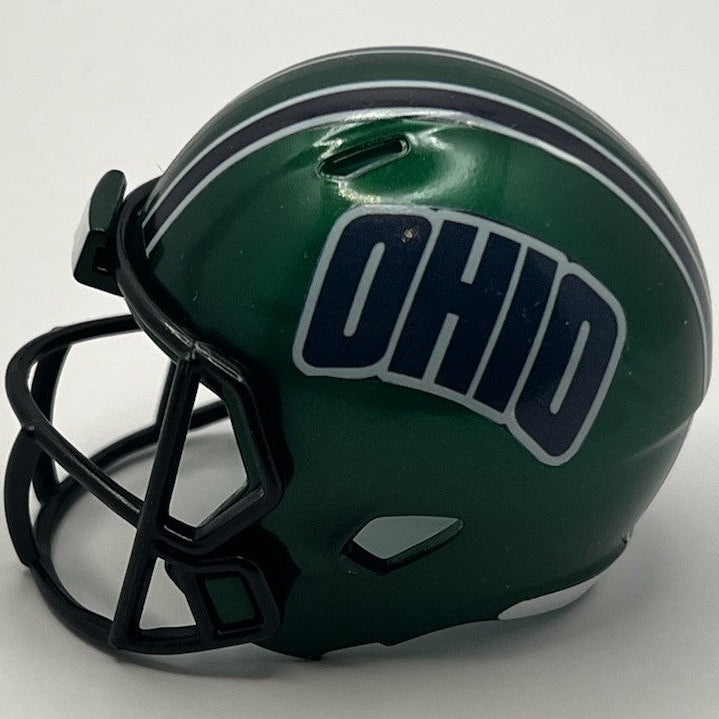 Custom Ohio Bobcats Pocket Pro Helmet Dark Green MAC