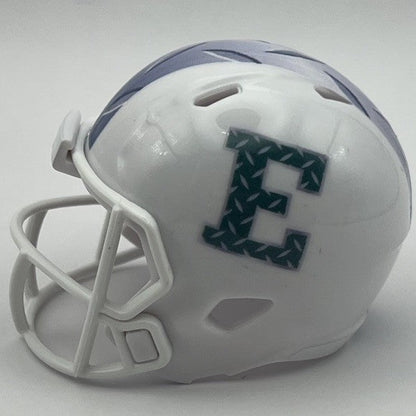 Custom Eastern Michigan Eagles Pocket Pro Helmet White MAC