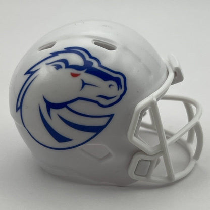 Custom Boise State Broncos Pocket Pro Helmet White Pac-12