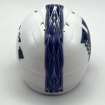 Custom Hawaii Rainbow Warriors Pocket Pro Helmet White Mountain West