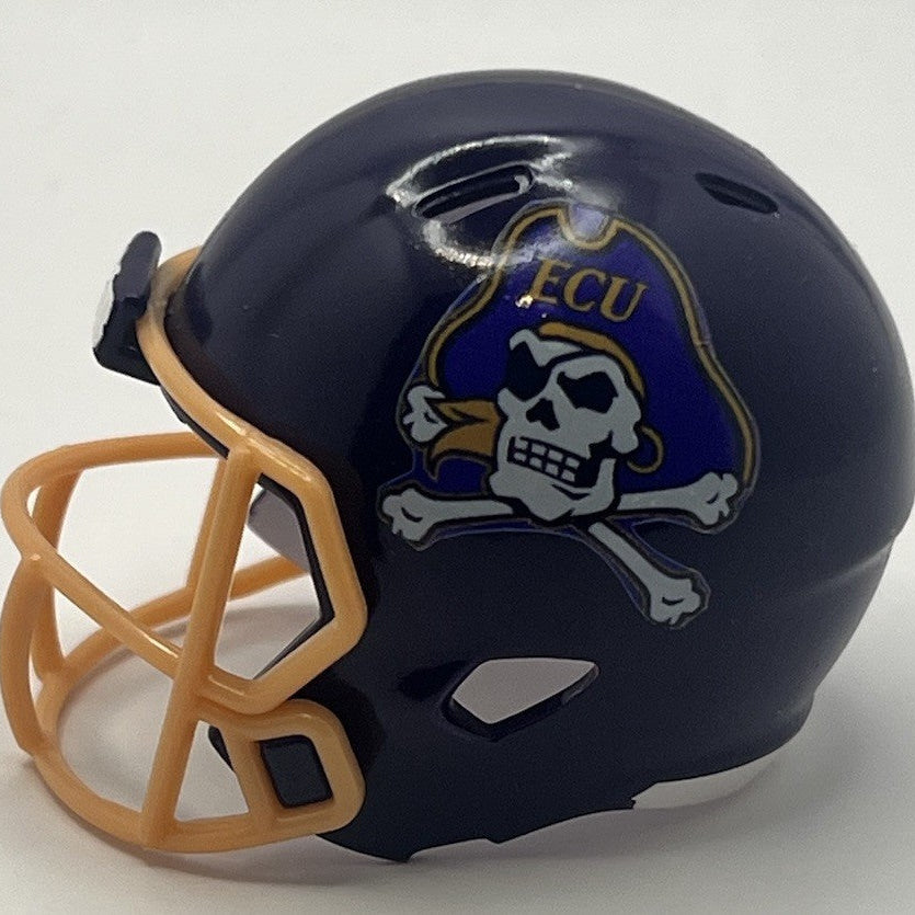 Custom ECU Pirates Pocket Pro Helmet Purple American Conference