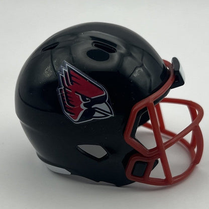 Custom Ball State Cardinals Pocket Pro Helmet Black MAC