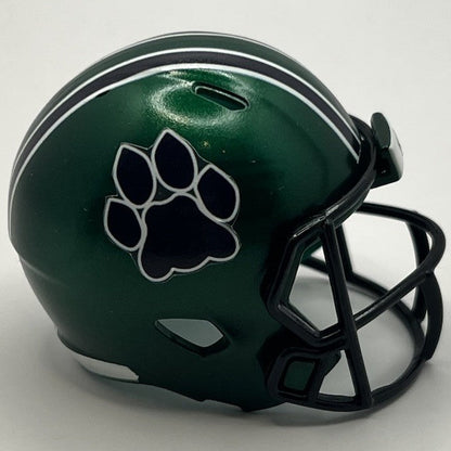 Custom Ohio Bobcats Pocket Pro Helmet Dark Green MAC