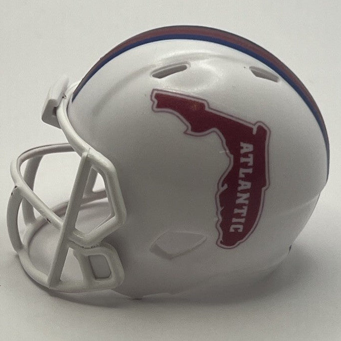 Custom FAU Owls Pocket Pro Helmet White American Conference
