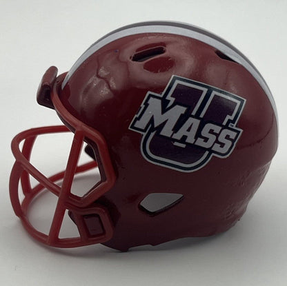 Custom Umass Minutemen Pocket Pro Helmet Maroon MAC