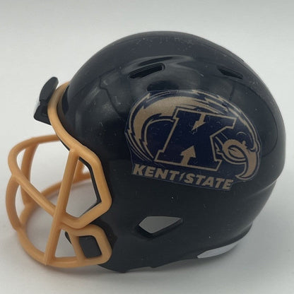Custom Kent State Golden Flashes Pocket Pro Helmet Navy Blue MAC