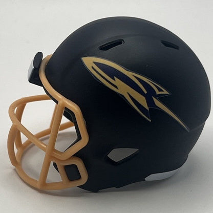 Custom Toledo Rockets Pocket Pro Helmet Matte Navy Blue MAC