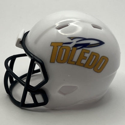 Custom Toledo Rockets Pocket Pro Helmet White MAC