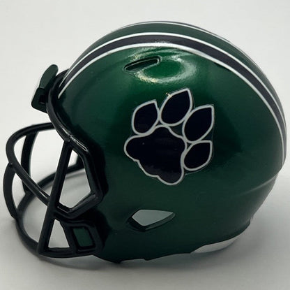 Custom Ohio Bobcats Pocket Pro Helmet Dark Green MAC