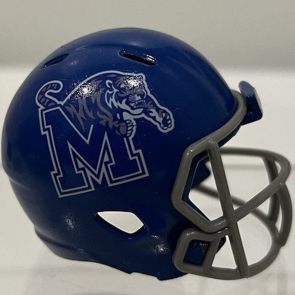 Custom Memphis Tigers Pocket Pro Helmet Blue American Conference