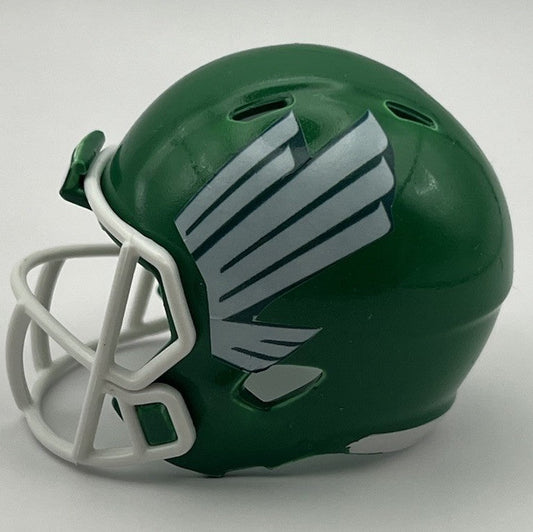 Custom North Texas Mean Green Pocket Pro Helmet Green American Conference
