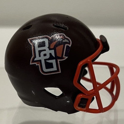 Custom Bowling Green Falcons Pocket Pro Helmet Brown MAC