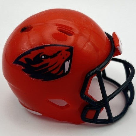 Custom Oregon State Beavers Pocket Pro Helmet Orange Pac-12
