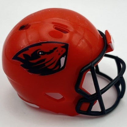 Custom Oregon State Beavers Pocket Pro Helmet Orange Pac-12