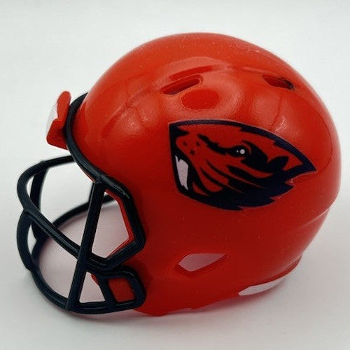 Custom Oregon State Beavers Pocket Pro Helmet Orange Pac-12