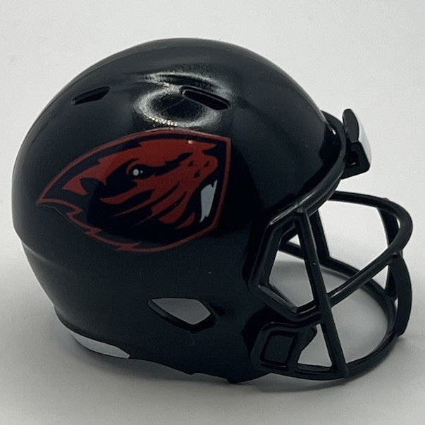 Custom Oregon State Beavers Pocket Pro Helmet Black Pac-12