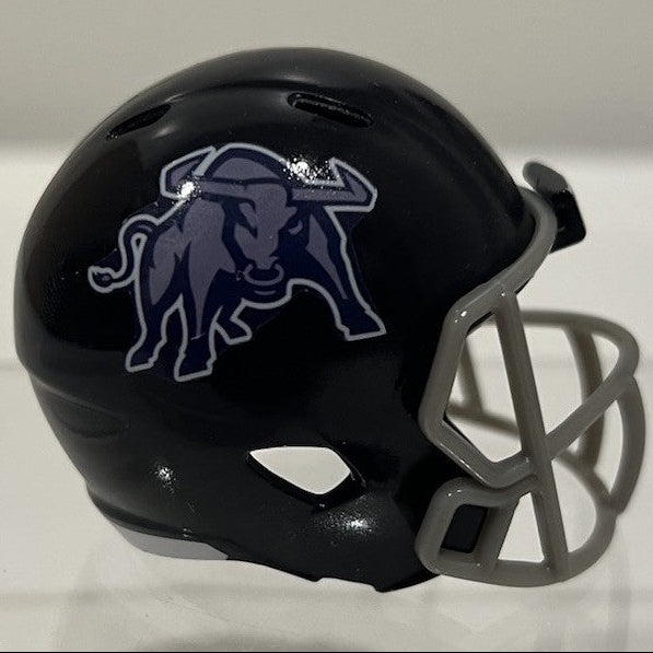 Custom Utah State Aggies Pocket Pro Helmet Navy Blue Pac-12