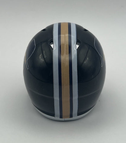 Custom App State Mountaineers Pocket Pro Helmet Black Sun Belt
