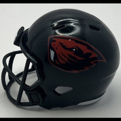 Custom Oregon State Beavers Pocket Pro Helmet Black Pac-12