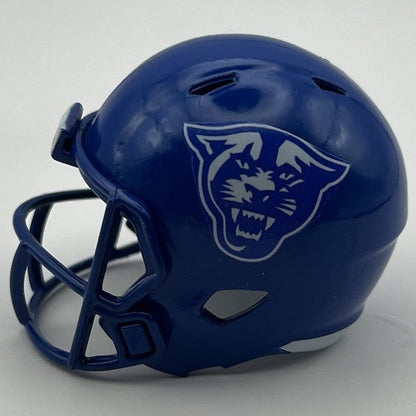 Custom Georgia State Panthers Pocket Pro Helmet Blue Sun Belt