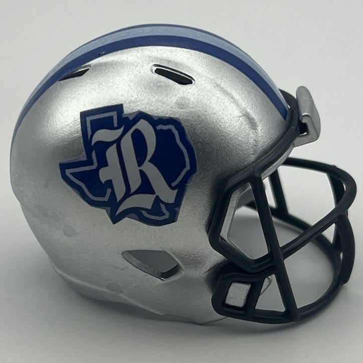 Custom Rice Owls Pocket Pro Helmet Silver American Conference