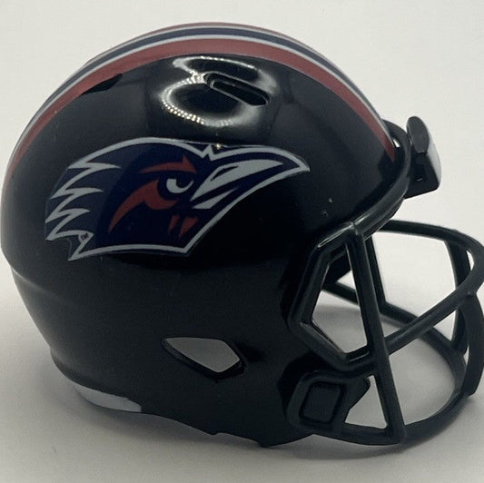 Custom UTSA Roadrunners Pocket Pro Helmet Navy Blue American Conference